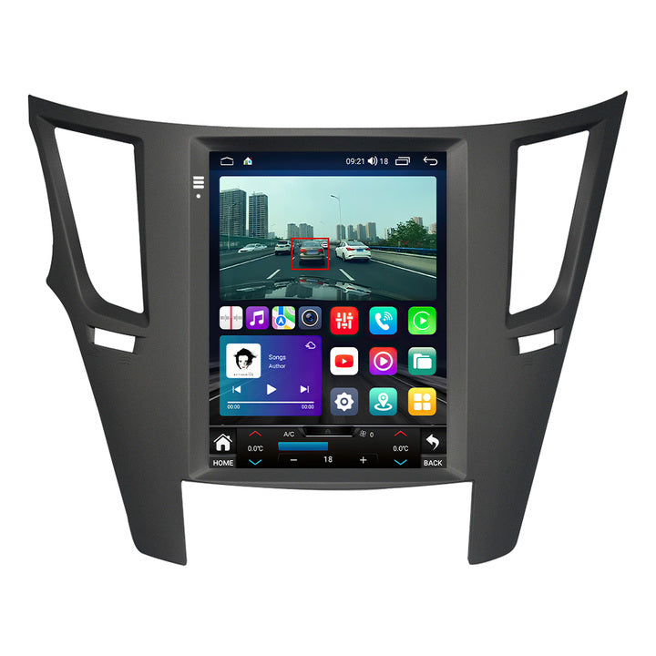 LEHX 2Din Android 12 Car Radio Multimedia for Subaru Outback Impreza Legacy 2009-2014 Left Drive Carplay Stereos GPS Tesla Style